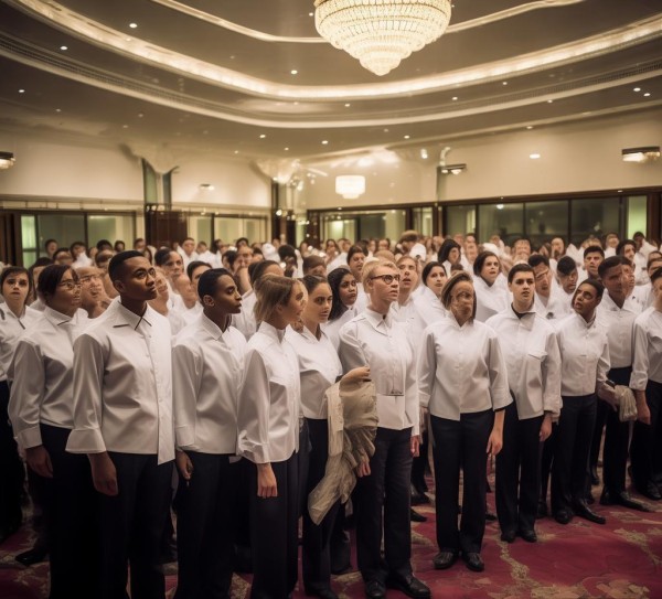 初入礼仪殿堂,酒店服务礼仪培训第一天掠影 初入礼仪殿堂,酒店服务礼仪培训第一天掠影