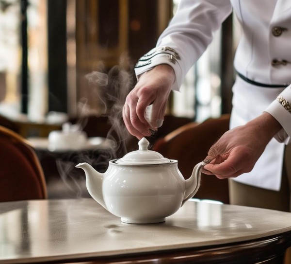 五星酒店服务员上茶礼仪，细节里的服务艺术与尊贵体验